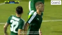 Marcus Berg Goal Panathinaikos Athens 1 - 1 Club Brugge Champions League 28-7-2015