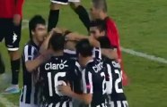 Richard Ortiz scored an incredible overhead volley for Libertad v Deportivo Santani 2015