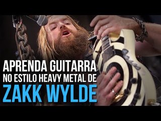 COMO TOCAR GUITARRA NO ESTILO ZAKK WYLDE