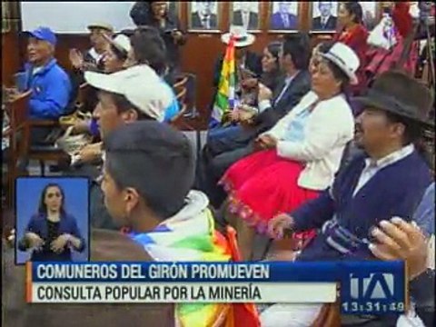 Comuneros de Girón promueven consulta popular por la minería