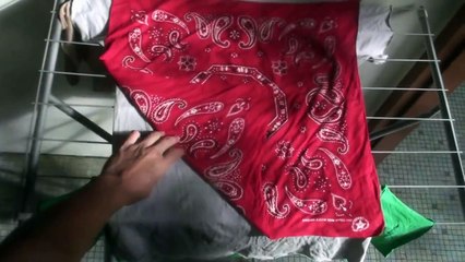 Bandana: How to fold and tie as headwear
