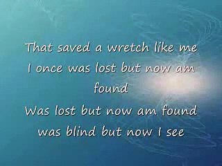 Amazing Grace Lyrics