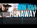 Bon Jovi - Runaway (como tocar - aula de guitarra)