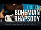 Queen - Bohemian Rapsody (como tocar - aula de contra-baixo)