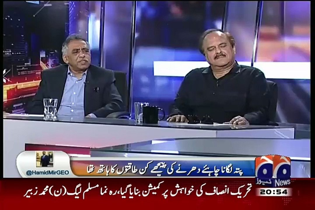 Hamid Mir Take Class Of Zubair Umar Over PTI MNA's Salaries