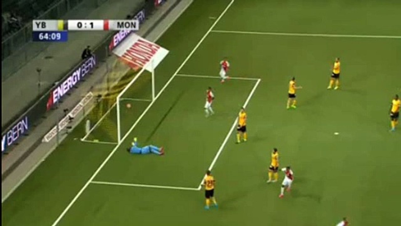 Goal Kurzawa Young Boys v. Monaco 0-1 Champions League 28.07.2015