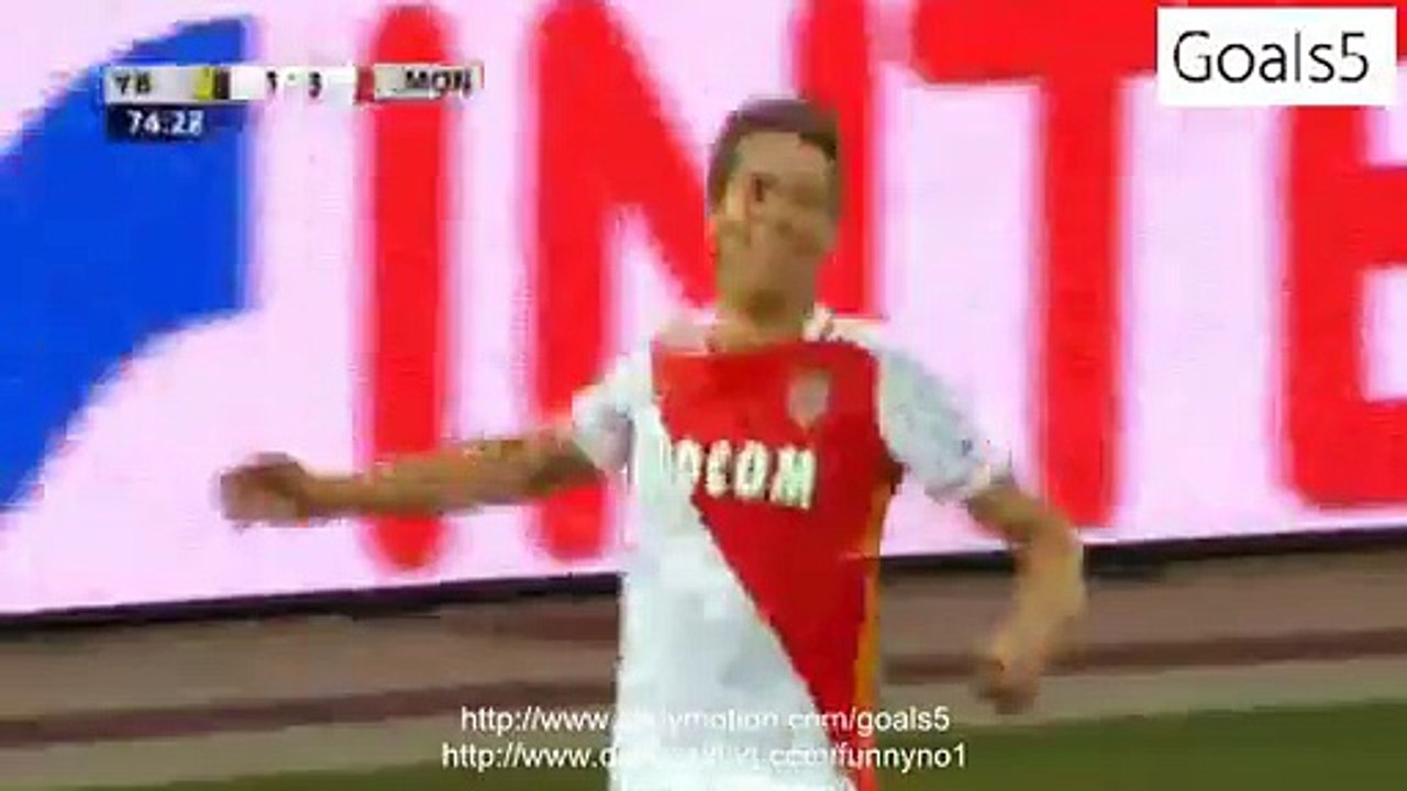 Mario Pasalic Amazing Goal Young Boys 1 - 3 AS Monaco Champions League 28-7-2015