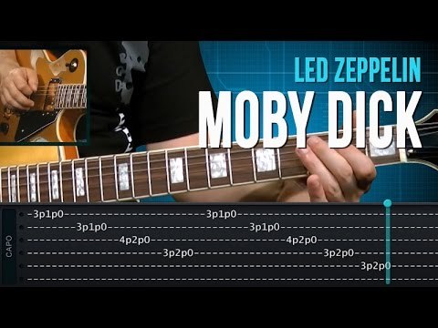 Led Zeppelin - Moby Dick (como tocar - aula de guitarra)