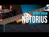 Duran Duran - Notorius (como tocar - aula de contra-baixo)