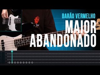 Barão Vermelho - Maior Abandonado (como tocar - aula de contra-baixo)