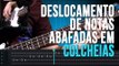 Deslocamento de Notas Abafadas em Colcheias (aula de contrabaixo)