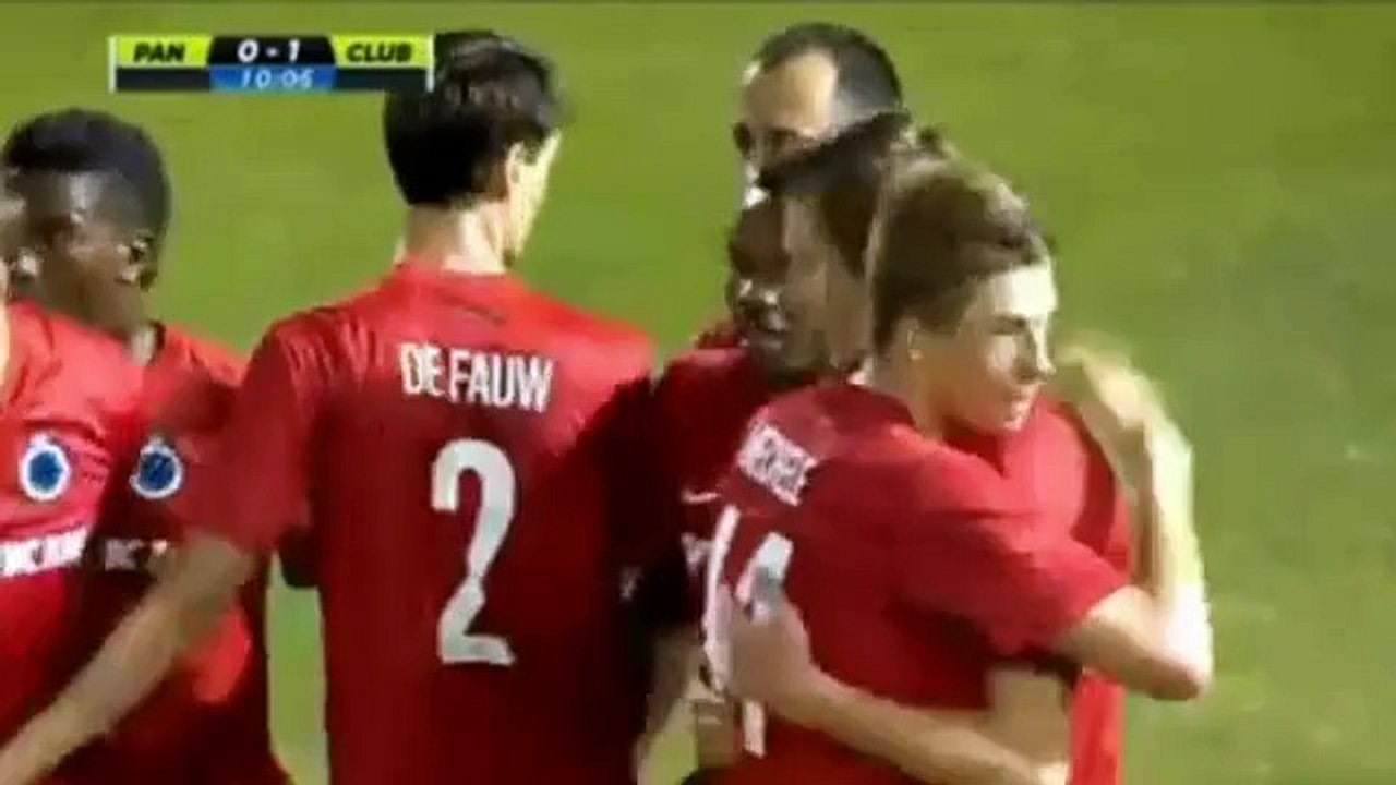 Panathinaikos 2-1 Club Brugge ~ [Champions League Qualification] - 28.07.2015 - All Goals & Highlights