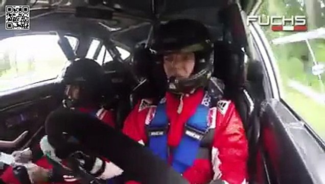 Nicolás Fuchs listo para correr en Rally de Finlandia (VIDEO)