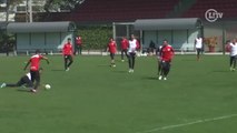 Boschilia faz belo gol em treino do São Paulo