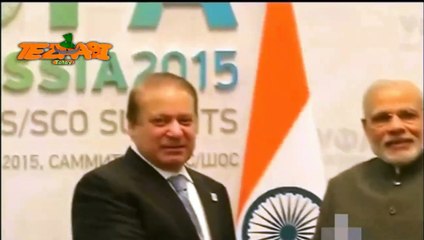 Nawaz Modi Meet  In Ufa Tezabi Totay