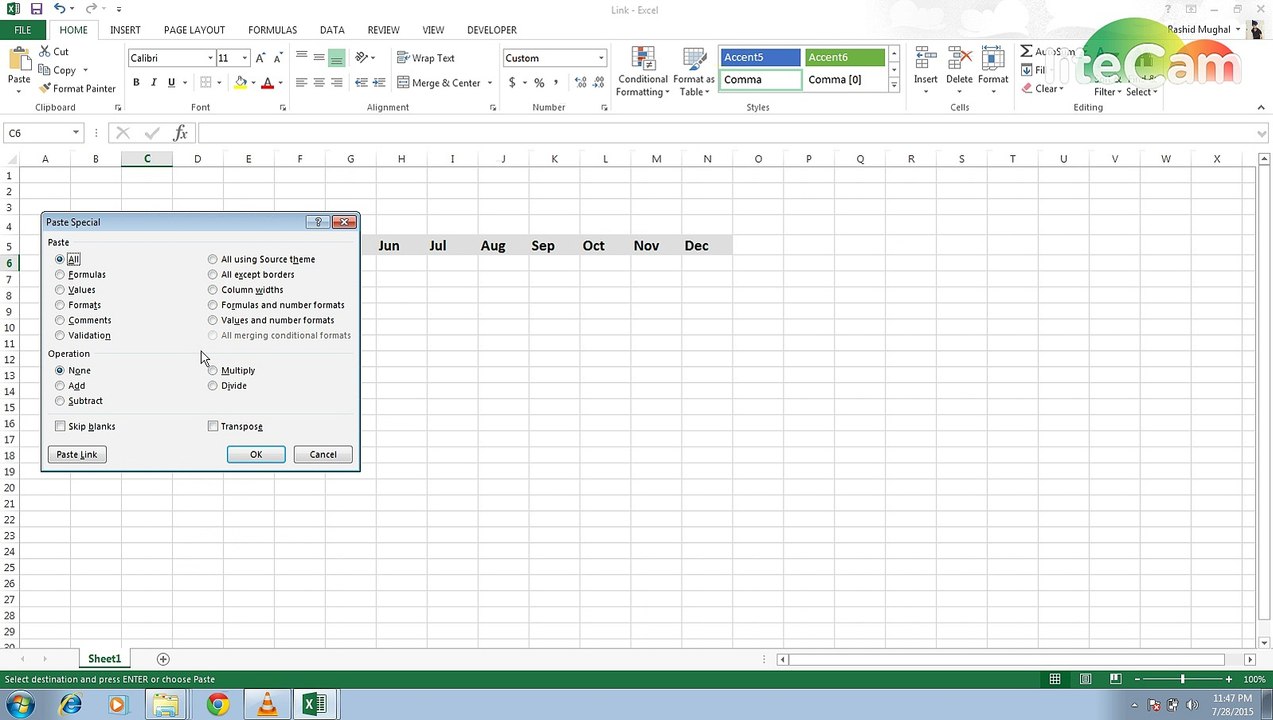 How To Link Two WorkBooks - Tutorial # 10