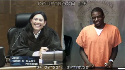 judge presides over hearing for fellow vacationer