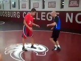 Russian tie to Fireman's carry Augsburg Wrestling Academy