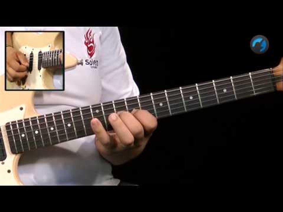 Padrão Melódico em Escala Maior - (aula técnica de guitarra)