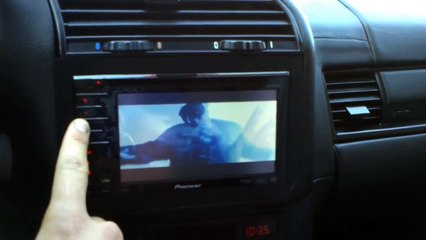 BMW E36 328i Conv. Interior with Double DIN DVD