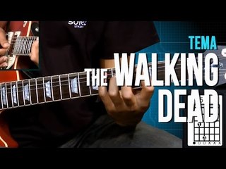 Tema The Walking Dead (aula de guitarra completa - como tocar)