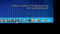 Laptop pauses when starting up | freezes during pc boot