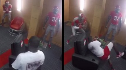 Human Dummy Prank Scares The Bejesus Out Of Ohio State Football Players
