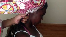 How To- Styling Natural Hair (flat twist two strand twist curls)