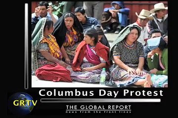 Indigenous Protest Columbus's Genocide