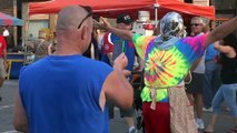 Pierogi Fest 7/25/15 - Star of Pierogi Fest Dancing to Laverne and Shirley theme song