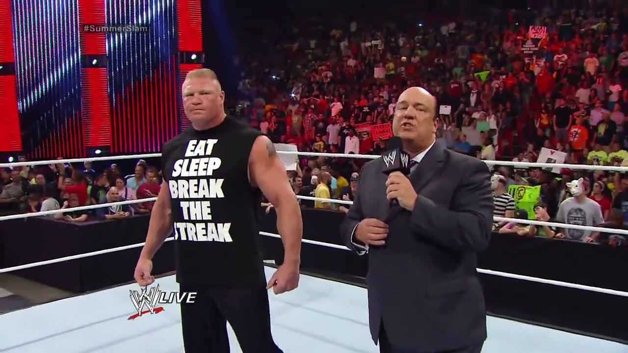 Triple H chooses John Cena's SummerSlam opponent: Raw, July 21, 2014