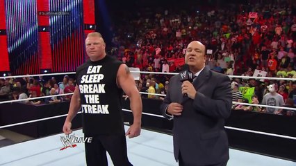 Triple H chooses John Cena's SummerSlam opponent: Raw, July 21, 2014