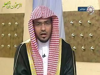 نصيحة الحاكم تكون سراً __ الشيخ صالح المغامسي