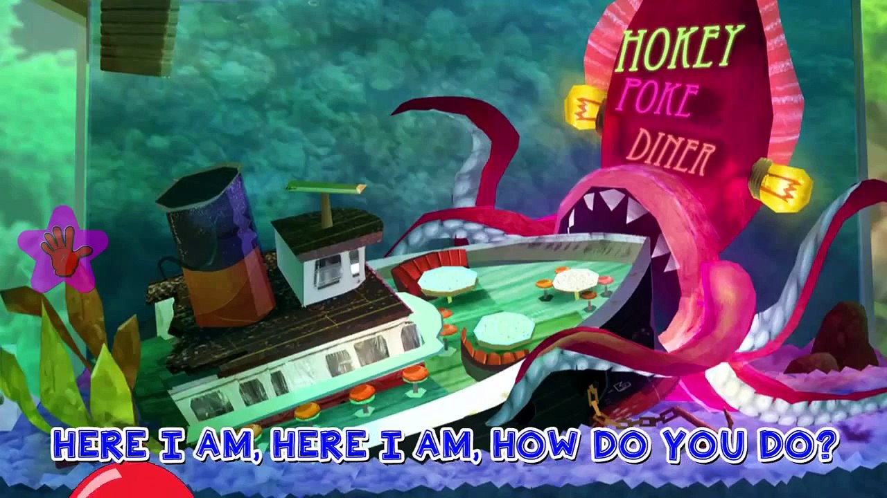 Fish Hooks Finger Family | Nursery Rhymes | FFCartoon | Kids Song