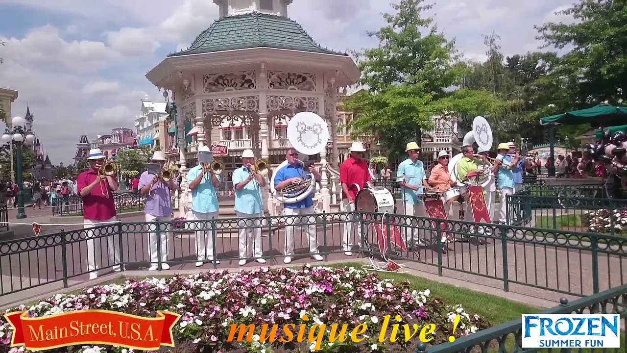 Musique Main Street Frozen Summer Fun - DLP - Juillet 2015