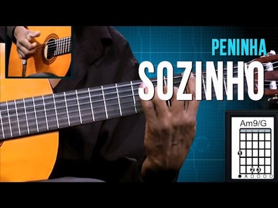 Peninha - Sozinho - Aula de violão - TV Cifras
