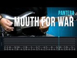 Pantera - Mouth For War (aula de guitarra completa)