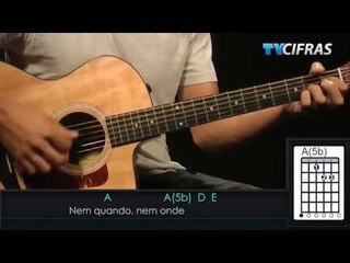 Capital Inicial - Tudo que vai - Aula de violão - TV Cifras