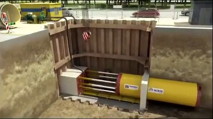 HOBAS Jacking Process - Interesting Engineering on Sewage system