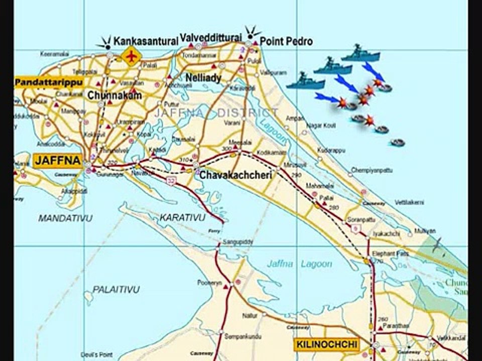 Sri Lanka Navy elites crush LTTE seaborne offensive; fighter jets target fleeing terrorist boats