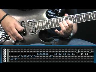 Angra - Rebirth  -  (parte 3/3) - Aula de violão/guitarra (Farofa)