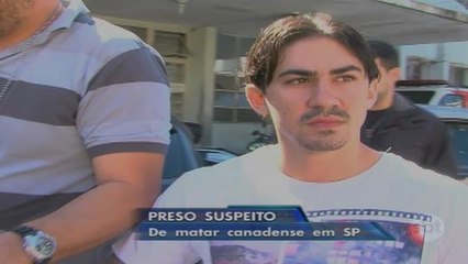 SP: Homem é preso suspeito de matar turista canadense