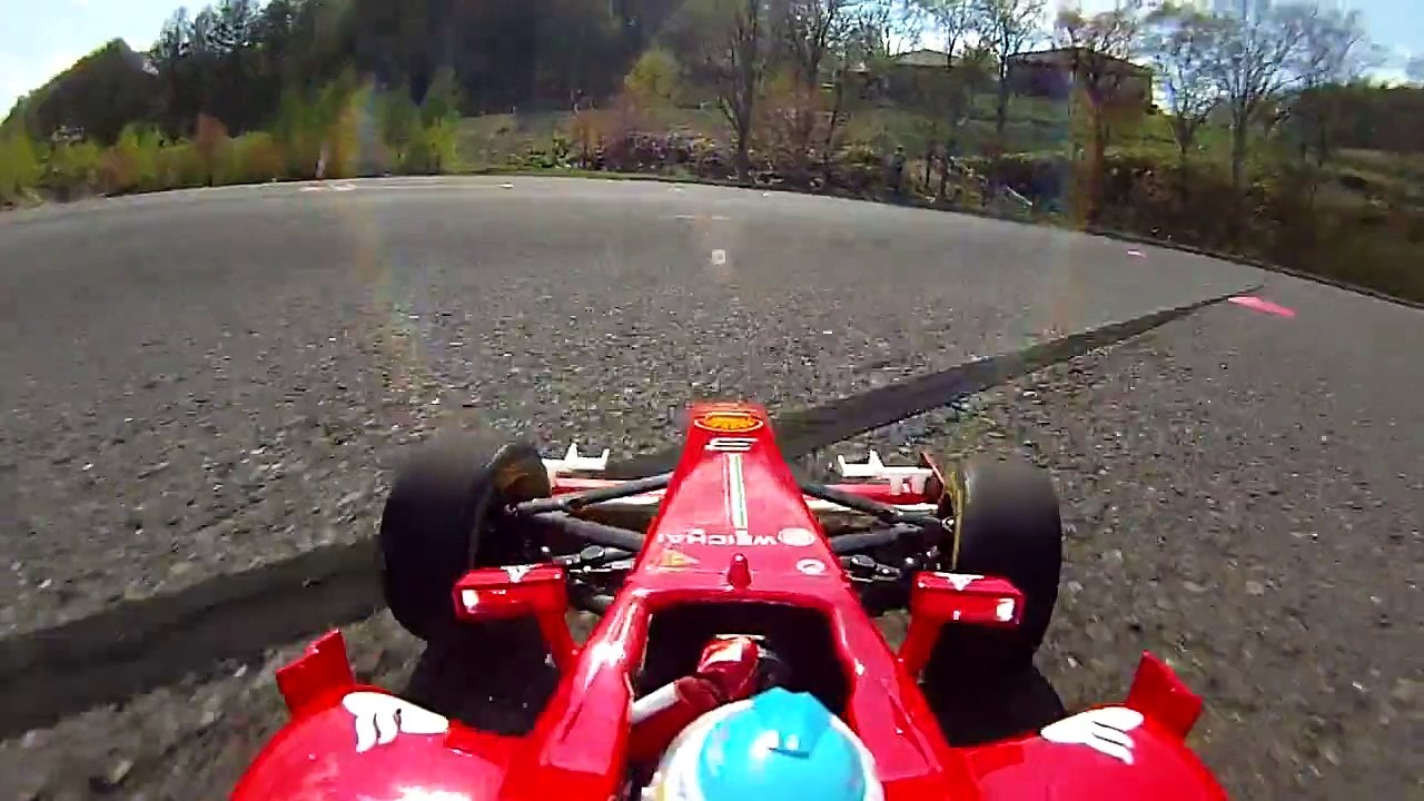 RC F1 ONBOARD CAMERA 30 Ferrari F138 Fernando Alonso