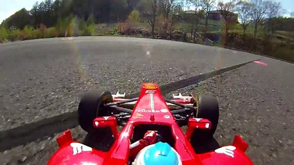 RC F1 ONBOARD CAMERA 30 Ferrari F138 Fernando Alonso
