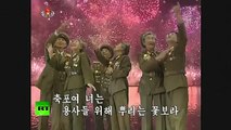 Latest Breaking News Today 2015 Victory Day in Pyongyang Massive fireworks mark Korean War ceasefir