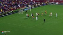 Gary Cahill Goal Chelsea 2 - 2 Barcelona (Friendly) 2015