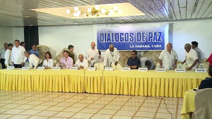 Gobierno colombiano y FARC debaten sobre justicia