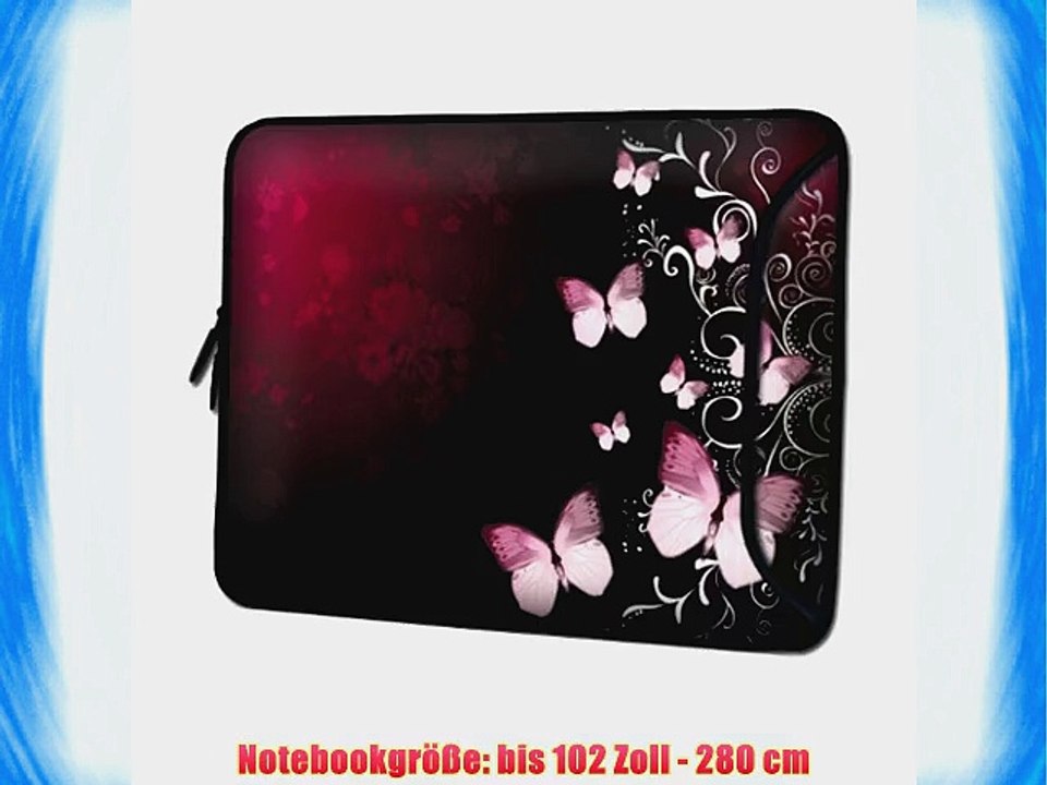 Sidorenko Designer Laptoptasche mit Zusatzfach f?r Maus und Ladeger?t an der Vorderseite der