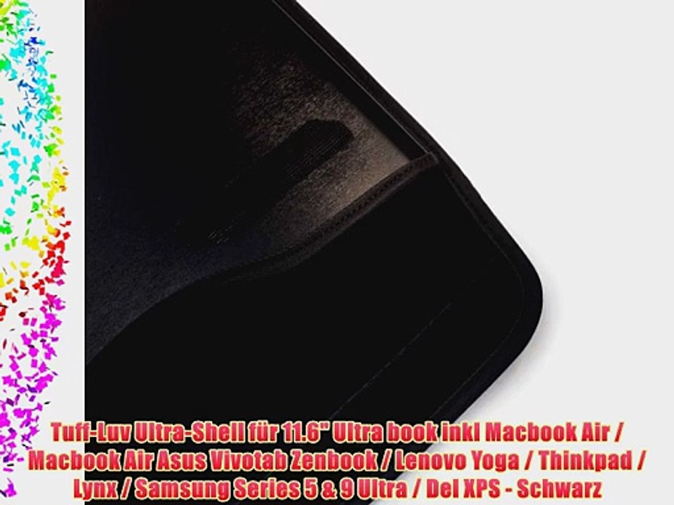 Tuff-Luv Ultra-Shell f?r 11.6 Ultra book inkl Macbook Air / Macbook Air Asus Vivotab Zenbook