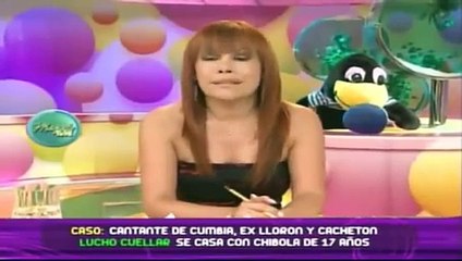 MAGALY TEVE 03-10-2011 IMAGENES DEL MATRIMONIO DE LUCHO CUELLAR